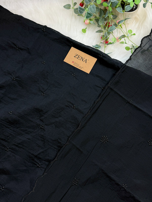 ✨ Mul Chanderi Unstitched Party Wear Suit ✨