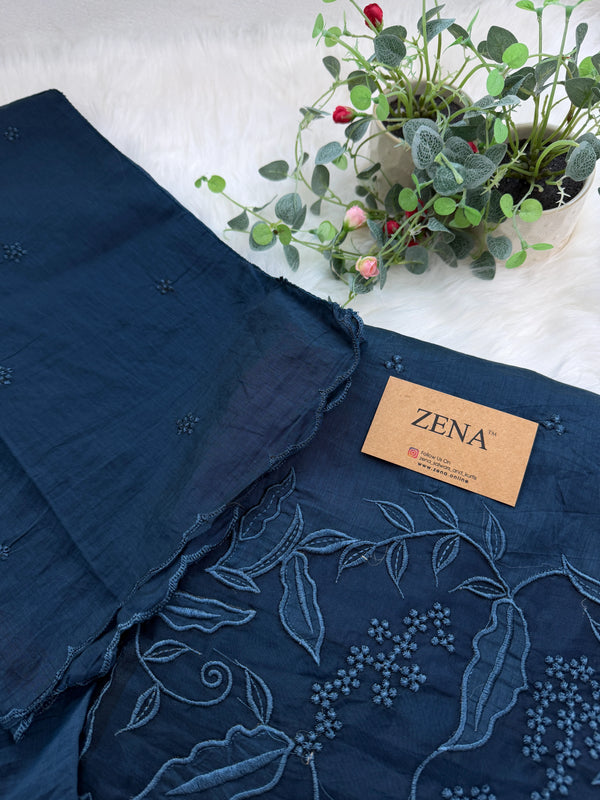 ✨ Mul Chanderi Unstitched Party Wear Suit ✨