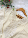 ✨ Pure Cotton Embroidered Kurti Set ✨