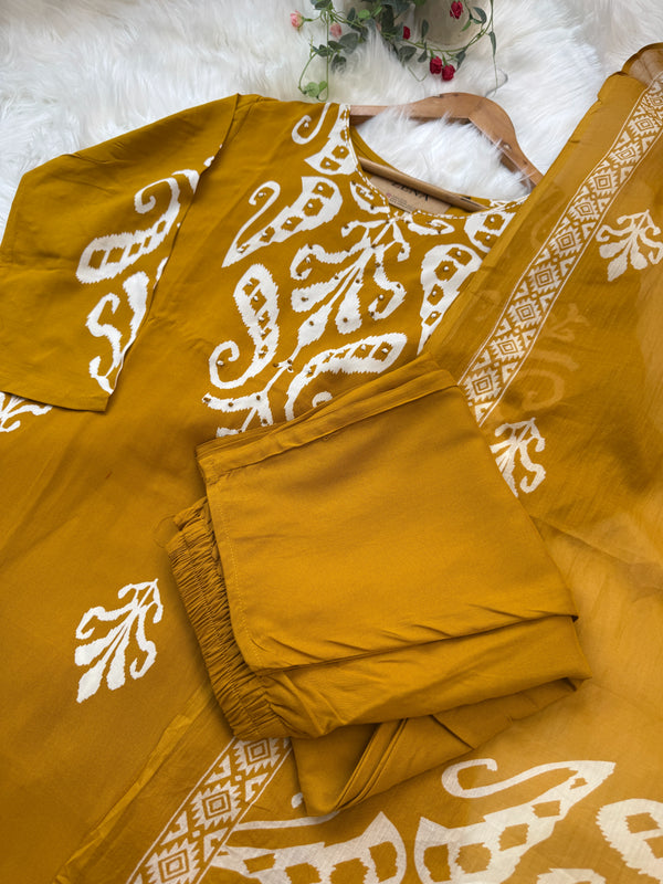 ✨ Pure Cotton Kurti Set ✨