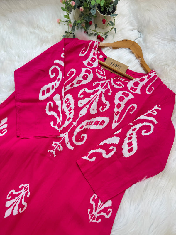 ✨ Pure Cotton Kurti Set ✨