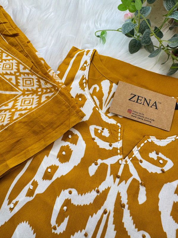 ✨ Pure Cotton Kurti Set ✨