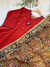 ✨ Pure Cotton Mirror Work Kurti Set ✨