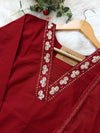 ✨ Pure Cotton Appliqué Work Kurti Set ✨