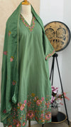 ✨ Pure Cotton Embroidered Kurti Set ✨