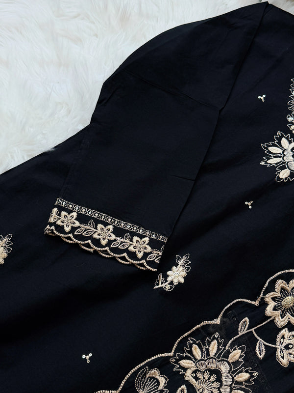 ✨ Pure Cotton Embroidered Kurti Set ✨