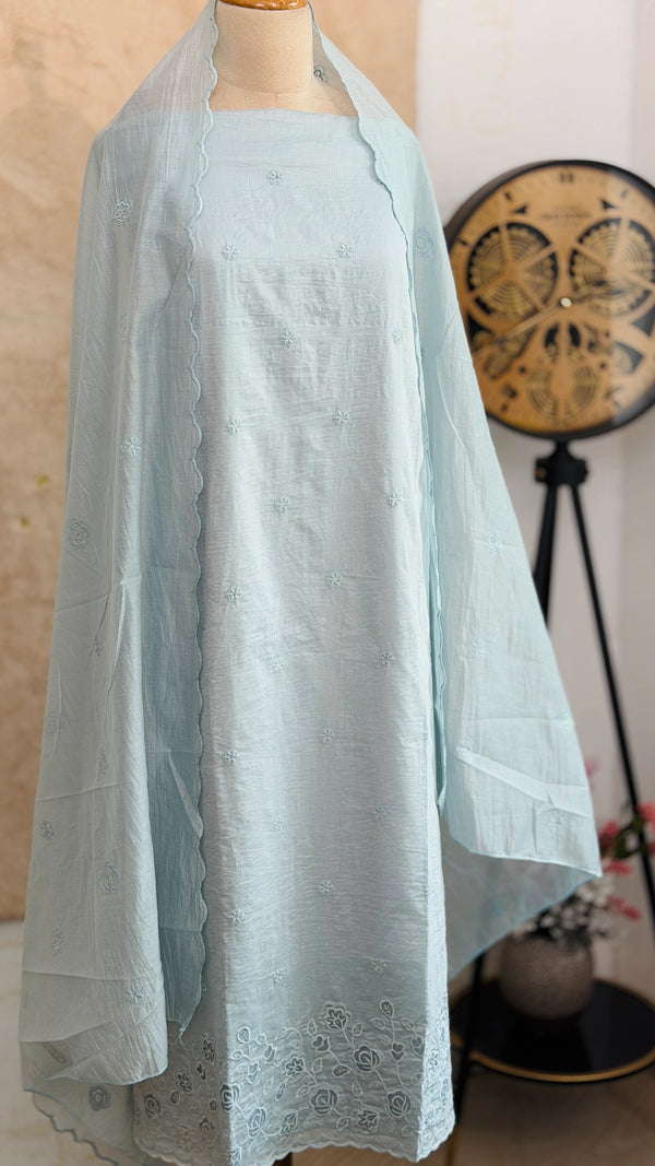 ✨ Premium Mul Chanderi Unstitched Suit ✨