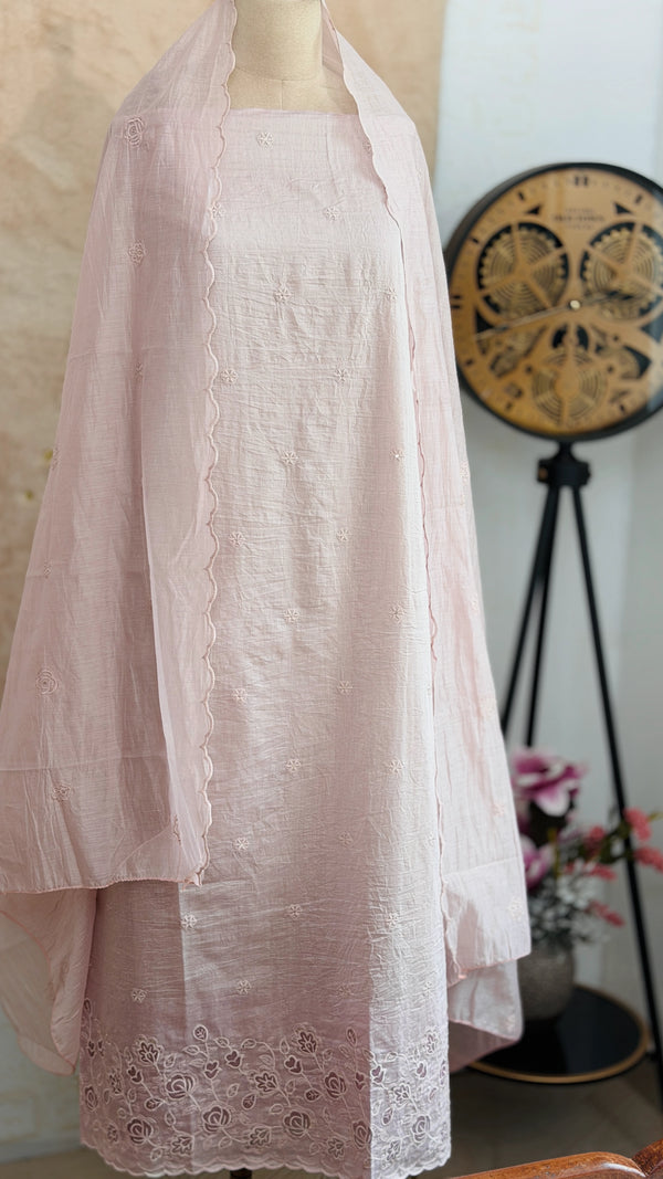 ✨ Premium Mul Chanderi Unstitched Suit ✨