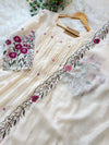 ✨ Mul Chanderi Embroidered Anarkali ✨