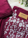 Easy Cotton Embroidered Kurti Set