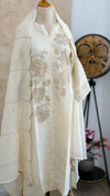 ✨ Mul Chanderi Embroidered Slitted Kurti Set ✨