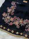 ✨ Premium Crepe Hand Detailed Unstitched Suit ✨
