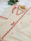 ✨ Pure Cotton Embroidered Kurti Set ✨