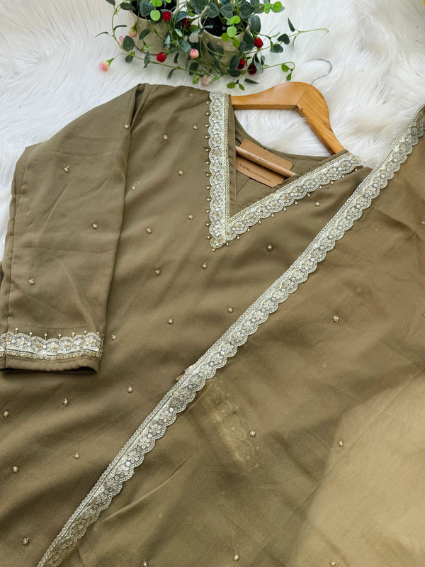 ✨ Organza Party Wear Suit ✨