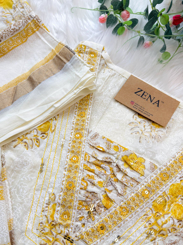 ✨ Pure Cotton Anarkali ✨