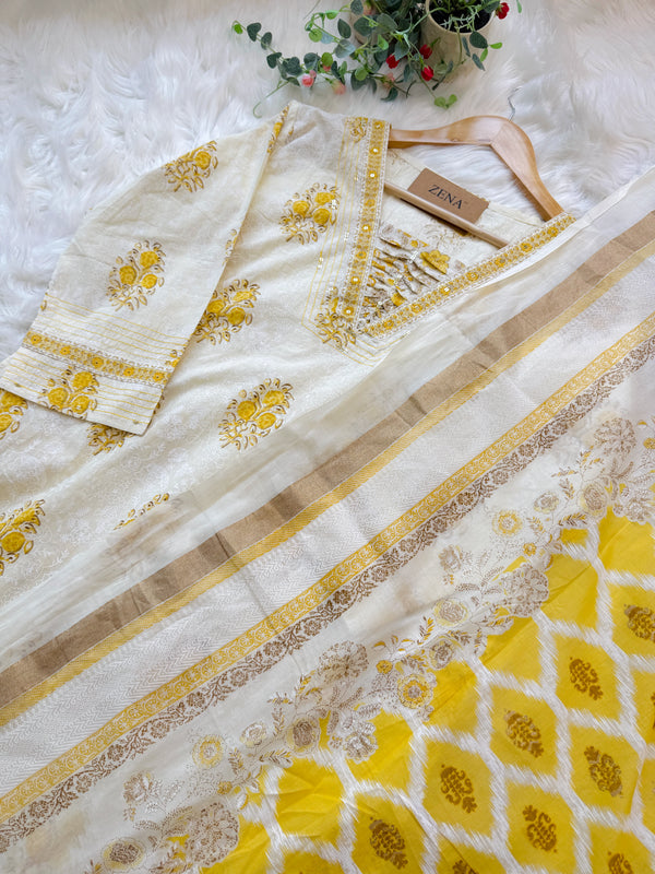 ✨ Pure Cotton Anarkali ✨