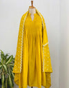 READY TO WEAR MUL CHANDERI KURTI SET – Timeless Elegance & Comfort ✨