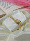 Anti-Tarnish Bangles with Ring