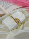 Anti-Tarnish Bangles with Ring