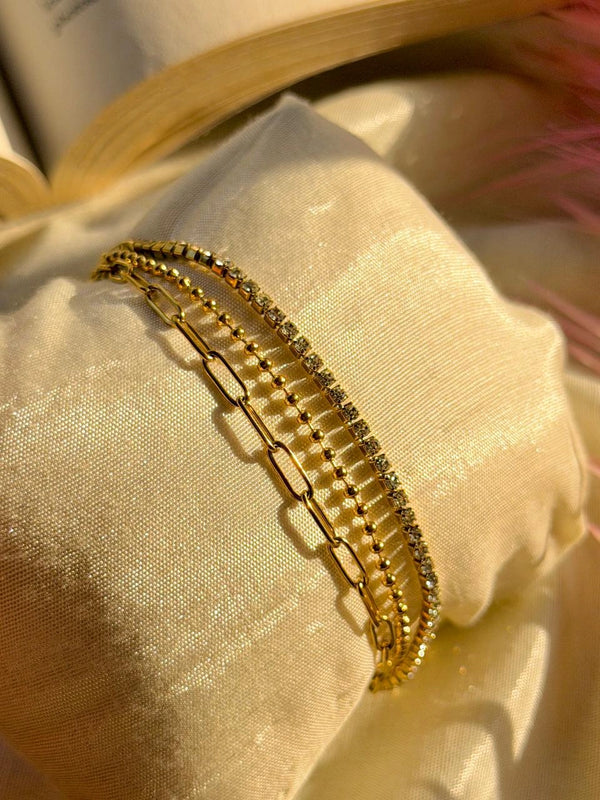 Anti-Tarnish Stainless Steel Chain Bracelet