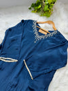 Ready-to-Wear Hand-Embroidered A-Line Kurti Set