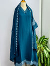 Mul Cotton Embroidered Kurti Set
