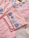Mul Cotton Embroidered Kurti Set – Comfortable & Stylish Ready-to-Wear Outfit
