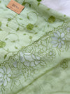 Premium Mul Chanderi Unstitched Embroidered Partywear Suit – Sophisticated & Stylish