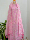 Premium Mul Chanderi Unstitched Embroidered Partywear Suit – Sophisticated & Stylish
