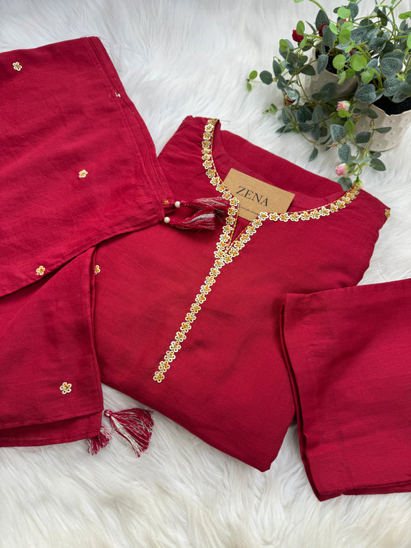 ✨ Mul Cotton Hand Detailed Set ✨