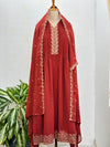 Georgette Anarkali Kurti Set – Flowy Elegance for Every Occasion