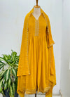 Georgette Anarkali Kurti Set – Flowy Elegance for Every Occasion