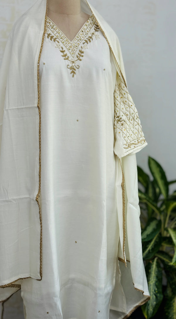 ✨ Organza Handwork Party Wear Suit ✨