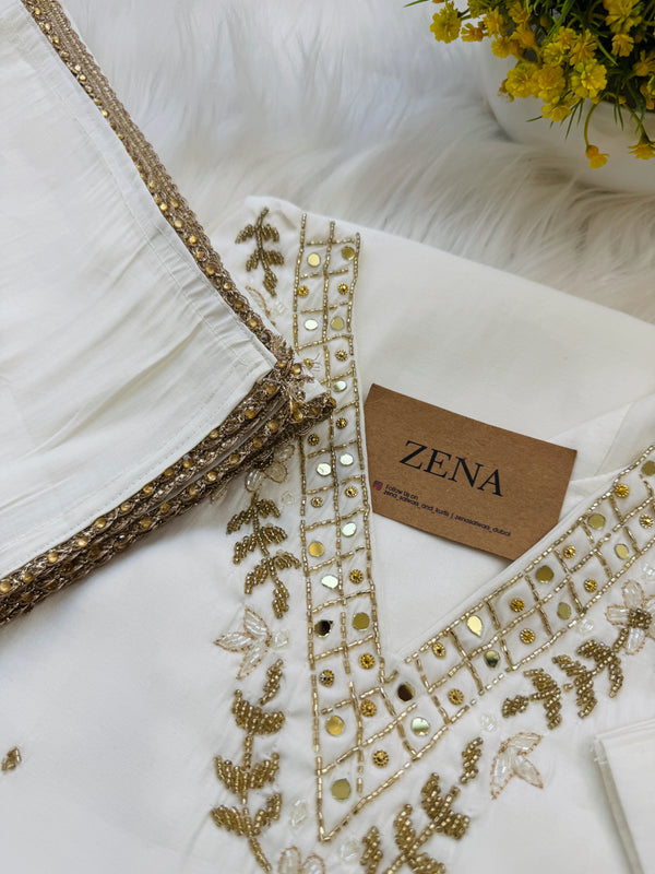 ✨ Organza Handwork Party Wear Suit ✨