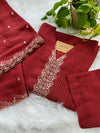 Georgette Anarkali Kurti Set – Flowy Elegance for Every Occasion