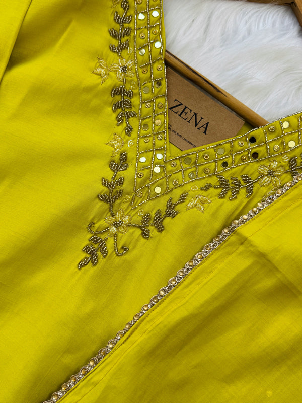 ✨ Organza Handwork Party Wear Suit ✨