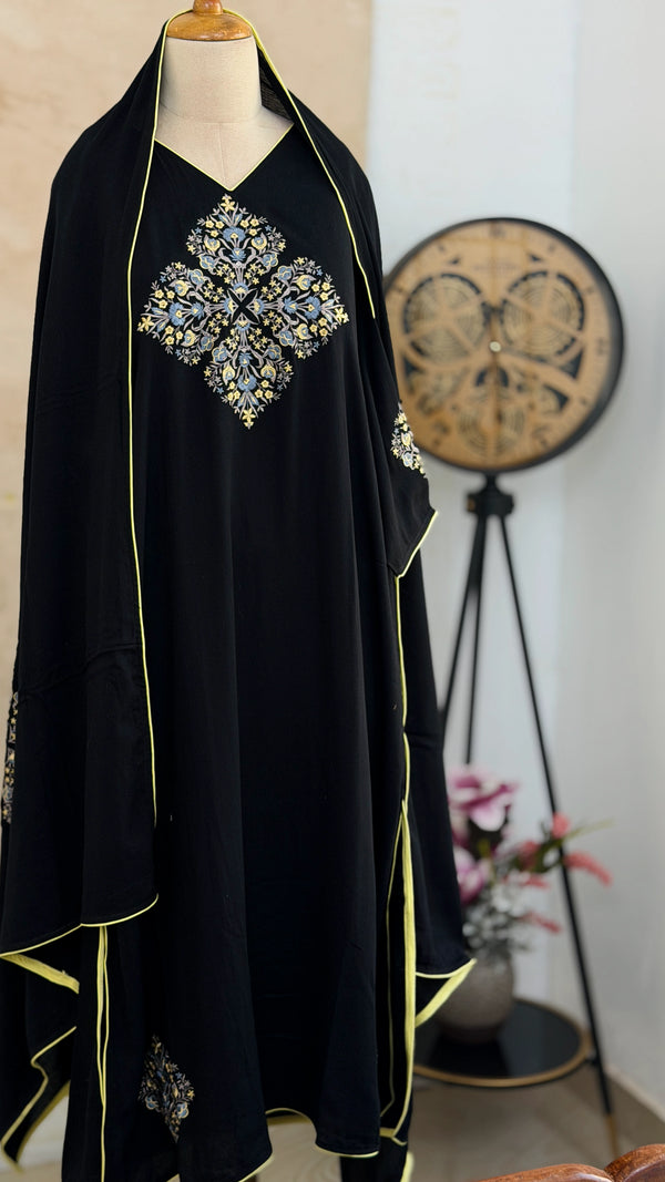 ✨ Pure Cotton Embroidered Kurti Set ✨