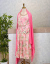 Elegant Chinnon Anarkali Kurti Suit 🌟