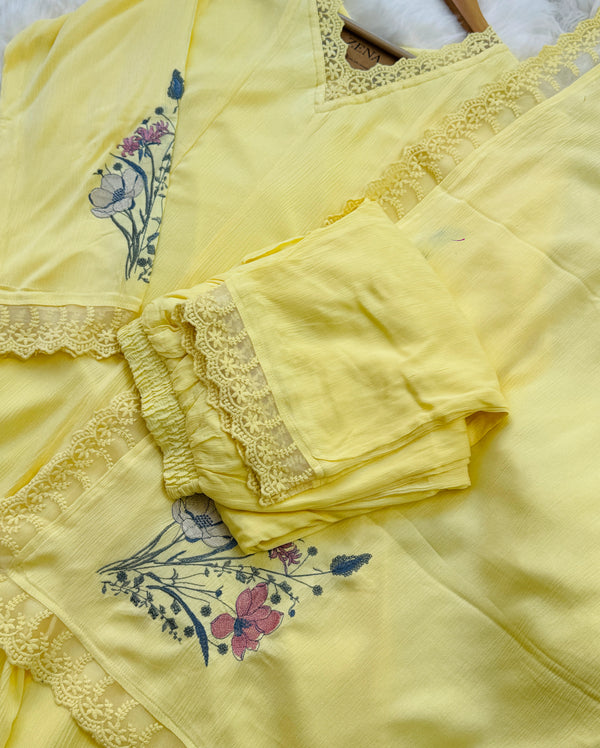 Ready-to-Wear Premium Crushed Rayon Anarkali Suit 💃