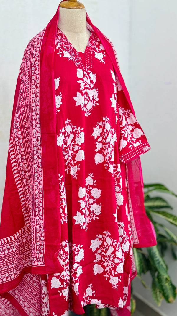 Ready to Wear Pure Cotton Kurti Set 🌿