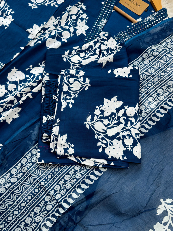 Ready to Wear Pure Cotton Kurti Set 🌿