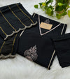 Mul Chanderi Handwork Kurti Set- Ready to Wear