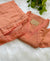 Mul Cotton V-Neck A-Line Kurti Set with Slits – Elegant Comfort Wear