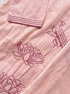 Pure Mul Cotton Embroidered Kurti Set – Elegant Everyday Ethnic Wear
