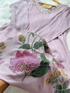 Pure Chinon Handwork Kurti Set – Subtle Luxury for Every Occasion