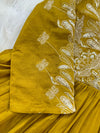 Pure Cotton Embroidered Anarkali Set – Elegant Ready-to-Wear Outfit