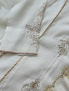 Mul Chanderi Handwork Kurti Set- Ready to Wear..
