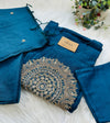 Premium Mul Chanderi Handwork Suit – Luxury Ready-to-Wear Ethnic Set