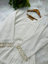 Pure Mul Chanderi Hand Detailed Anarkali Set