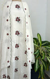 ✨ Premium Mul Cotton Embroidered Unstitched Suit ✨